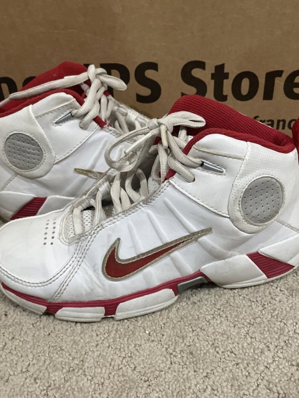 Nike Air Dual D Dirk Nowitzki 2006 Nba Basketball Shoes 2 Youth 161 Sz 2